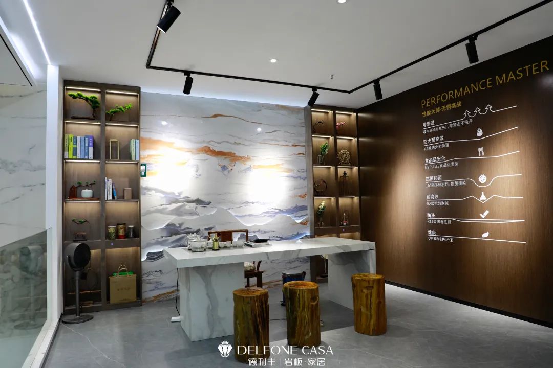 新店速递 | 德利丰杭州岩板展馆，带你领略不一样的设计美(图7)