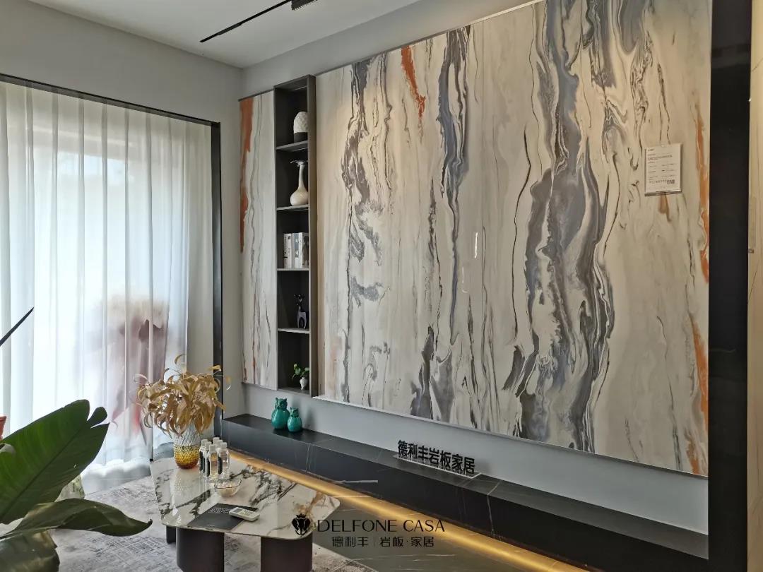 探店速递 | 德利丰滕州岩板展馆，呈现独特空间美感(图2)