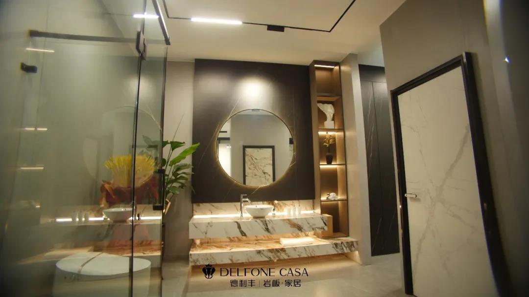 探店速递 | 德利丰滕州岩板展馆，呈现独特空间美感(图7)
