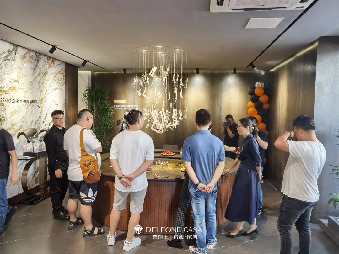 岩领新风潮 | 德利丰余姚岩板展馆开业典礼荣耀启幕(图10)