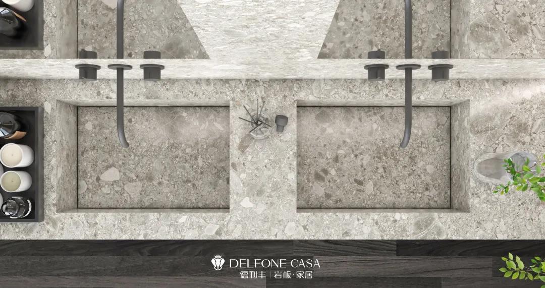 DELFONE新品｜水磨石系列，打造富有艺术感的静雅居室(图7)