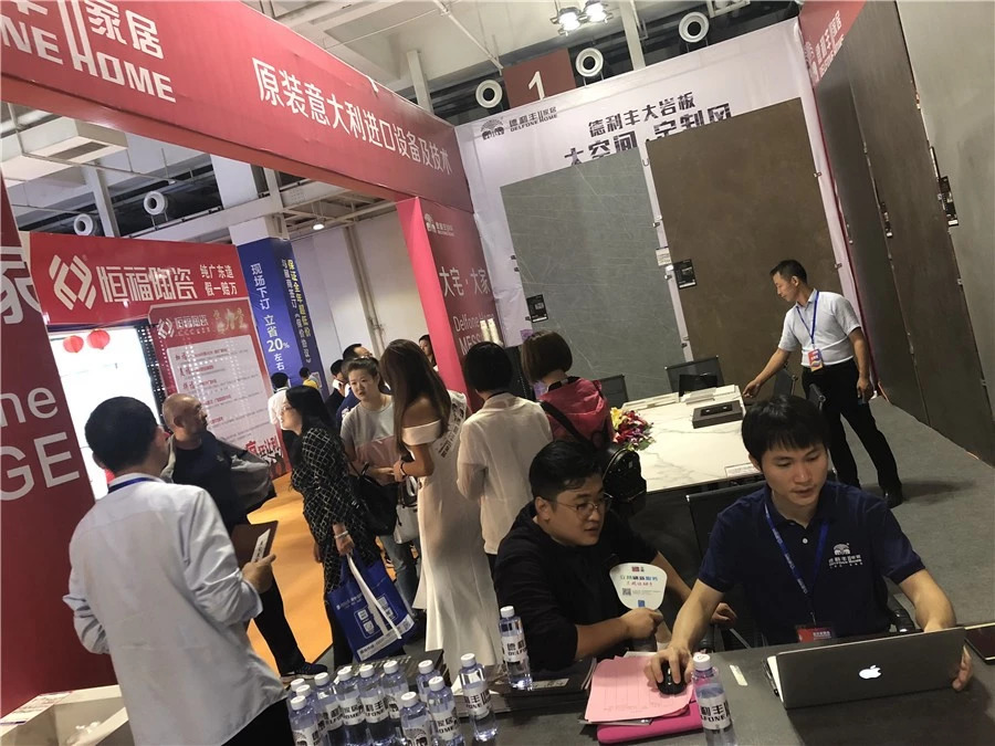 客似云来，德利丰家居成甘肃蓝装家博会贵宠！(图5)