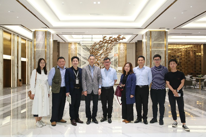 中建装配设计院温啟彬院长一行莅临金牌企业，