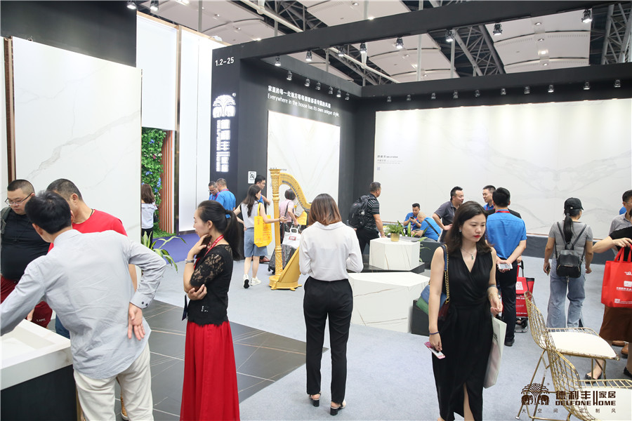 直击广州建博会——德利丰大岩板玩出新高度 开(图11)
