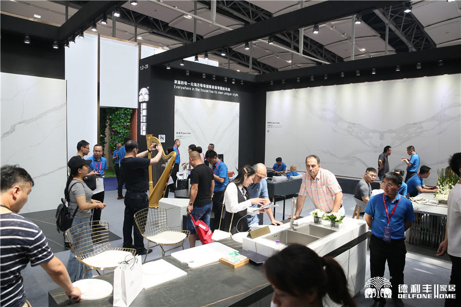直击广州建博会——德利丰大岩板玩出新高度 开(图18)